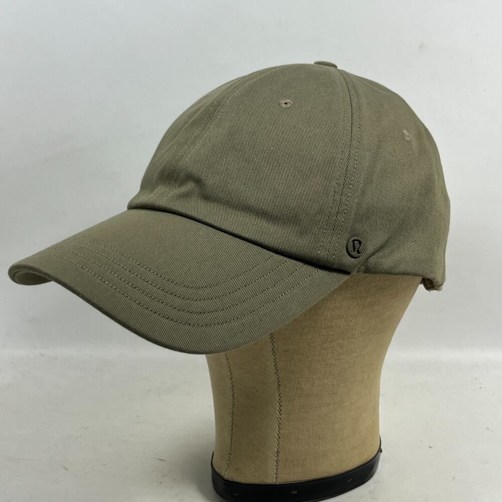 LULULEMON Hat Mens S/M Classic Ball Cap Adjustable Strapback Cotton Twill Green